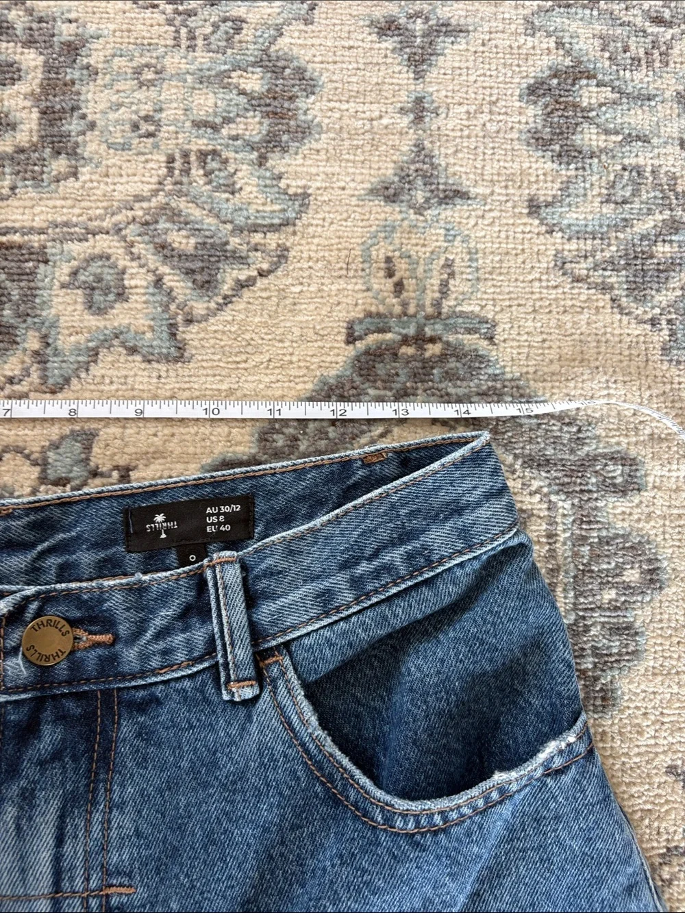Thrills Denim Shorts